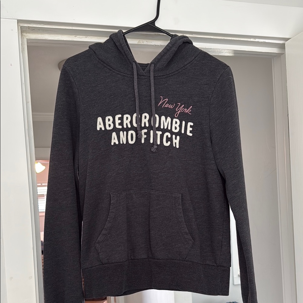 Abercrombie & Fitch Charcoal Hoodie